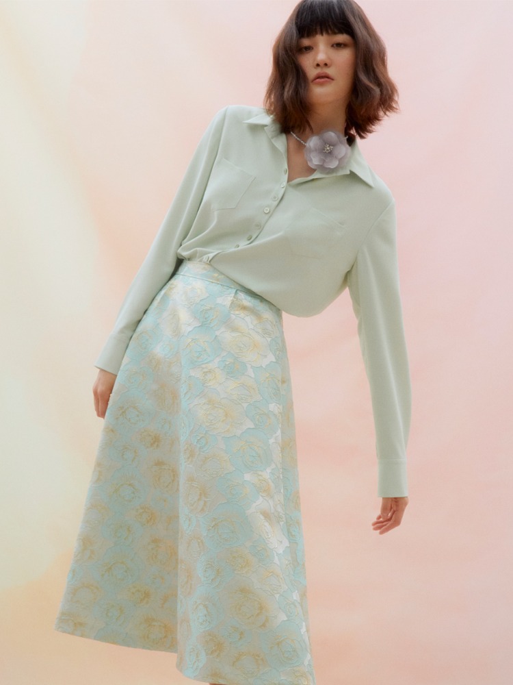 Mint Hyacinth Skirt