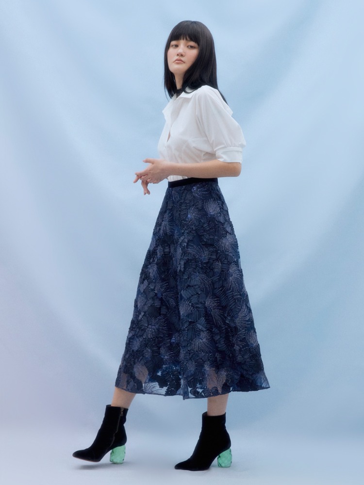 Jacquard Pattern Skirt