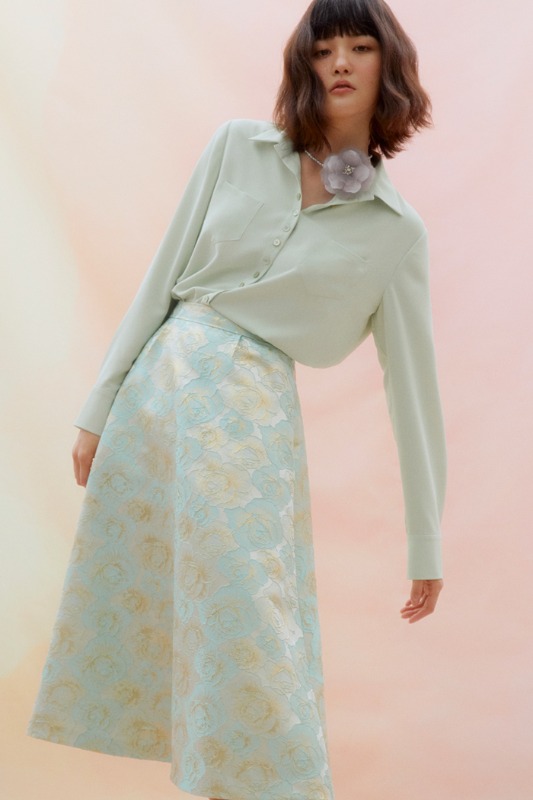 Mint Hyacinth Skirt